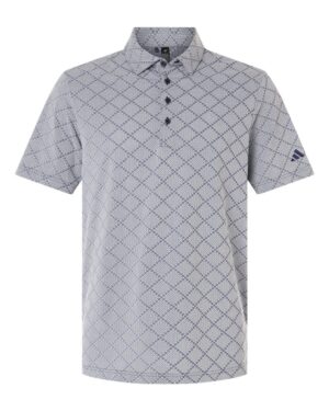 Adidas Men's Ultimate365 Jacquard Polo - Image 7