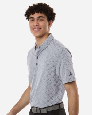 Adidas Men's Ultimate365 Jacquard Polo - Image 11