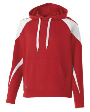 Holloway Youth Prospect Athletic Fleece Hooded Sweatshirt - Image 10