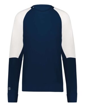 Holloway Women's Momentum Team Crewneck Sweatshirt - Image 7