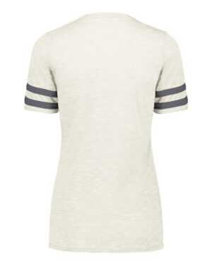 Holloway Women's Eco Revive™ Monterey V-Neck T-Shirt - Image 5