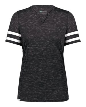 Holloway Women's Eco Revive™ Monterey V-Neck T-Shirt - Image 7