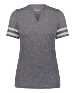 Holloway Women's Eco Revive™ Monterey V-Neck T-Shirt - Image 10