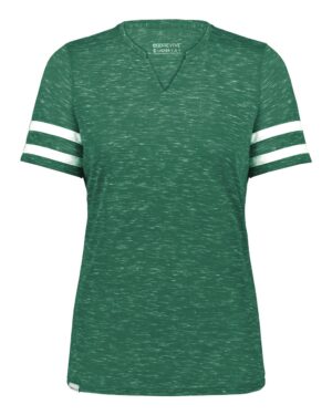 Holloway Women's Eco Revive™ Monterey V-Neck T-Shirt - Image 13