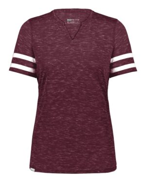 Holloway Women's Eco Revive™ Monterey V-Neck T-Shirt - Image 16