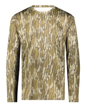 Holloway Men's Mossy Oak Momentum Long Sleeve T-Shirt - Image 13