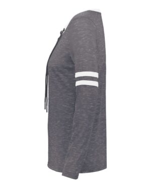 Holloway Women's Eco Revive™ Monterey Long Sleeve V-Neck T-Shirt - Image 12