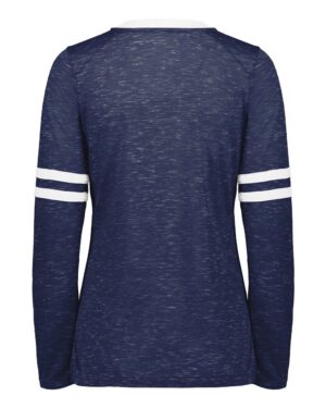 Holloway Women's Eco Revive™ Monterey Long Sleeve V-Neck T-Shirt - Image 14