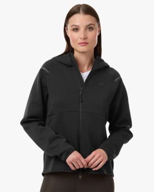 Under Armour Women's Unstoppable Fleece Full-Zip Jacket - Image 4