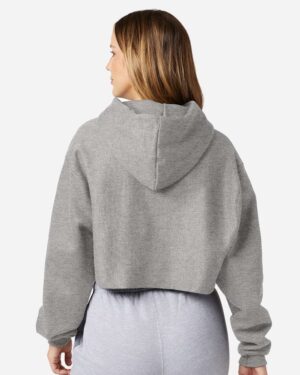 Champion Women's Reverse Weave® Hooded Cropped Sweatshirt - Image 9