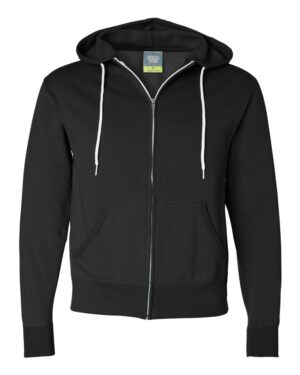 Independent Trading Co. Unisex Lightweight Full-Zip Hooded Sweatshirt - Image 7