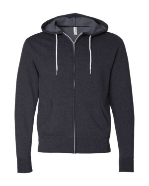 Independent Trading Co. Unisex Lightweight Full-Zip Hooded Sweatshirt - Image 19