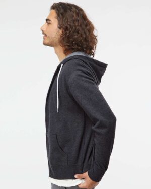 Independent Trading Co. Unisex Lightweight Full-Zip Hooded Sweatshirt - Image 23
