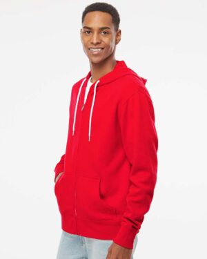 Independent Trading Co. Unisex Lightweight Full-Zip Hooded Sweatshirt - Image 53