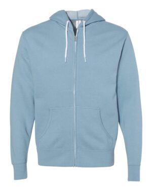 Independent Trading Co. Unisex Lightweight Full-Zip Hooded Sweatshirt - Image 43