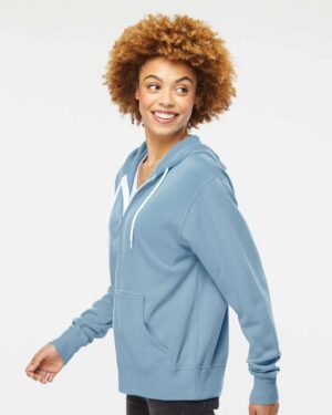 Independent Trading Co. Unisex Lightweight Full-Zip Hooded Sweatshirt - Image 47