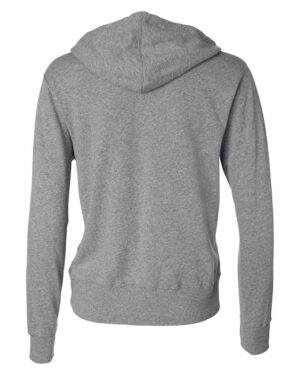 Independent Trading Co. Unisex Heathered French Terry Full-Zip Hooded Sweatshirt - Image 35