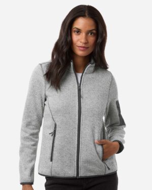 North End Women's Jasper Full-Zip Fleece Jacket - Image 12