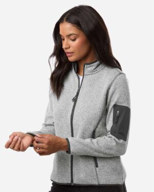 North End Women's Jasper Full-Zip Fleece Jacket - Image 13