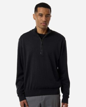 Devon & Jones Men's New Classics Quarter-Zip Sweater - Image 4