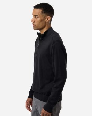 Devon & Jones Men's New Classics Quarter-Zip Sweater - Image 5