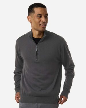 Devon & Jones Men's New Classics Quarter-Zip Sweater - Image 10
