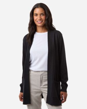 Devon & Jones Women's New Classics Open Cardigan Sweater - Image 4