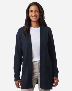 Devon & Jones Women's New Classics Open Cardigan Sweater - Image 16