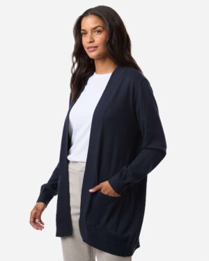Devon & Jones Women's New Classics Open Cardigan Sweater - Image 17