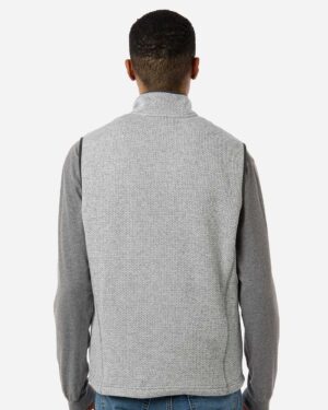 North End Men's Jasper Jacquard Fleece Vest - Image 13