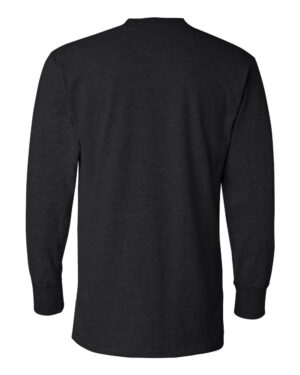 J. America Men's Vintage Brushed Jersey Henley - Image 3