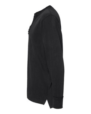 J. America Men's Vintage Brushed Jersey Henley - Image 4