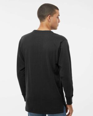 J. America Men's Vintage Brushed Jersey Henley - Image 7