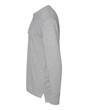 J. America Men's Vintage Brushed Jersey Henley - Image 10