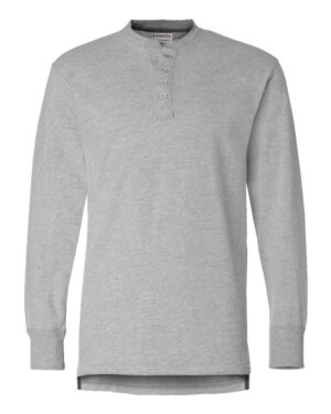 J. America Men's Vintage Brushed Jersey Henley - Image 8