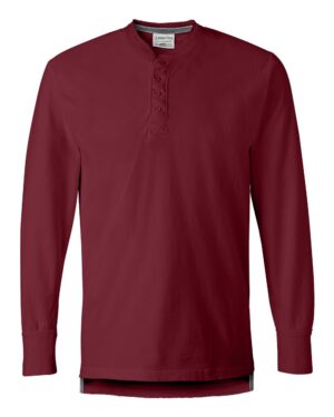 J. America Men's Vintage Brushed Jersey Henley - Image 14