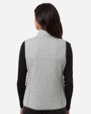 North End Women's Jasper Jacquard Fleece Vest - Image 13