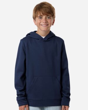 Team 365 Youth Squad Hooded Tech Fleece Pullover - Image 22