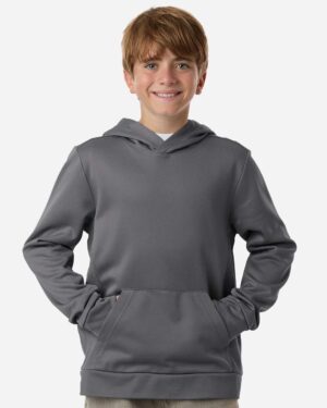 Team 365 Youth Squad Hooded Tech Fleece Pullover - Image 34