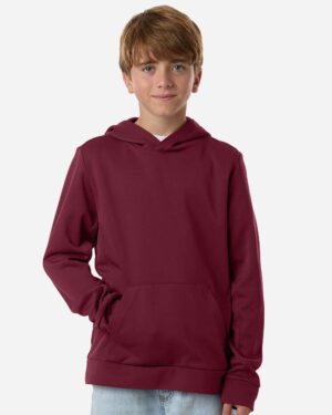 Team 365 Youth Squad Hooded Tech Fleece Pullover - Image 46