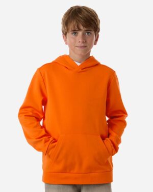 Team 365 Youth Squad Hooded Tech Fleece Pullover - Image 52