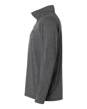 HUK Men's Airweight Heather Quarter-Zip Pullover - Image 9