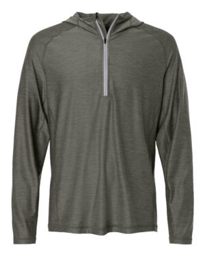 HUK Men's Atoll Half-Zip Hooded Pullover - Image 4