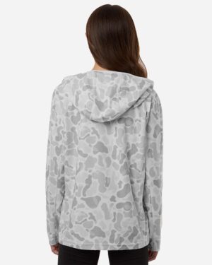 HUK Women's Coldfront+ KC Print Hooded Sweatshirt - Image 6