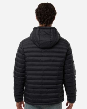 Weatherproof Men's Lightweight Poly-filled Hooded Puffer Jacket - Image 6