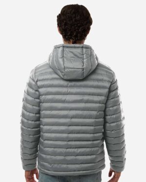 Weatherproof Men's Lightweight Poly-filled Hooded Puffer Jacket - Image 12