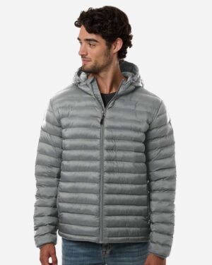 Weatherproof Men's Lightweight Poly-filled Hooded Puffer Jacket - Image 10