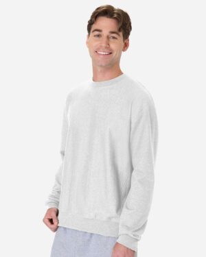 Hanes Unisex Beefy® Sweats Premium Heavyweight Crewneck Sweatshirt - Image 11