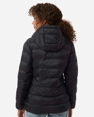 Weatherproof Women's Lightweight Poly-filled Hooded Puffer Jacket - Image 6