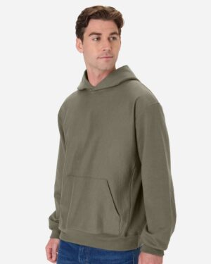Hanes Unisex Beefy® Sweats Premium Heavyweight Hooded Sweatshirt - Image 32